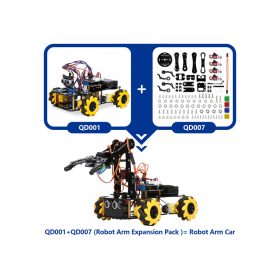 Acebott ESP32 Robot Arm Car Expansion Pack - QD007