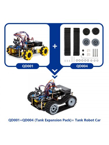 Acebott ESP32 Tank Robot Car Expansion Pack - QD004