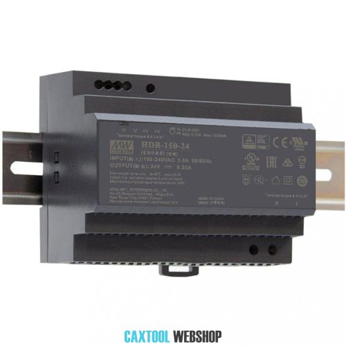 Mean Well napájací zdroj HDR-150-12 136W 12V 11,3A