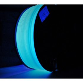ABS-Filament 1.75mm svietiaci v tme na modro