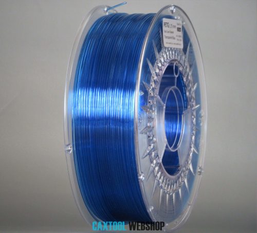 PETG-Filament 2.85mm modrý priehľadný