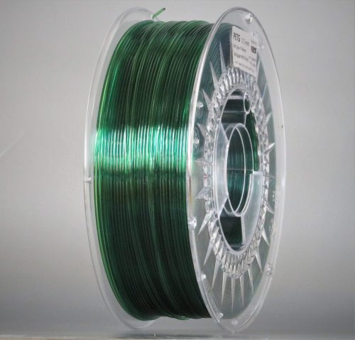 PETG Filament 1.75mm zelený priehľadný
