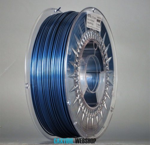PETG filament 1.75mm modrý metalický