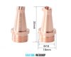 Hand-held Laser Welding Head Nozzle M16 (Single wire) BS-16 Small bevel welding nozzle