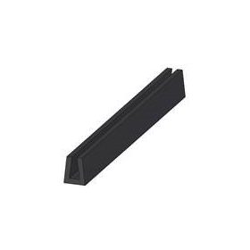   Edge protection "U" profile silicone black 6,85x3,2x6,35