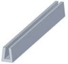 Edge protection "U" profile silicone gray 6,85x3,2x6,35