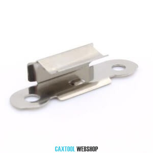 Ultimaker2 glass retainer heatbed clip