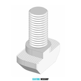 B10 skrutka s kladivovou hlavou M8x40