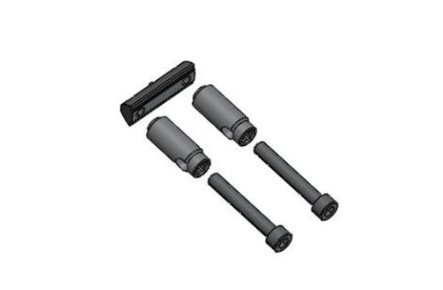 I8 Automatic connector with double nut