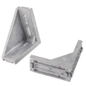 B10 corner bracket 45x90 mm, 10mm groove