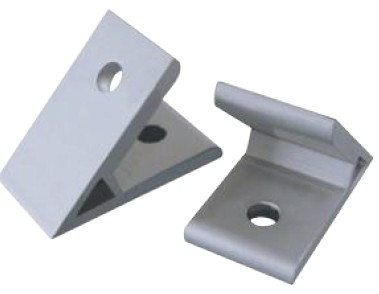 B10 corner bracket 45 degree 45x45 mm, 10mm groove