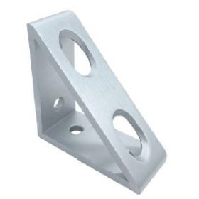B10 angle corner connection 45x45 mm, 10mm groove, double