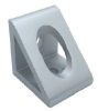 B10 angle corner connection 45x45 mm, 10mm groove