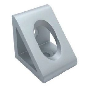 B10 angle corner connection 45x45 mm, 10mm groove