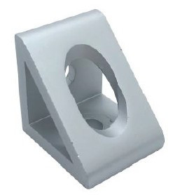 B10 angle corner connection 45x45 mm, 10mm groove