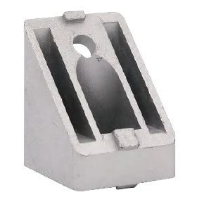 B8 corner bracket 45 degree 30x30 mm, 8mm groove