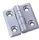 B10 hinge 40x40 mm, Alu, 10mm groove
