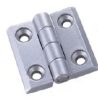 B8 hinge 30x30 mm, Alu, 8mm groove