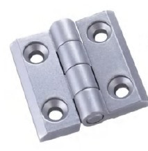 B8 hinge 30x30 mm, Alu, 8mm groove