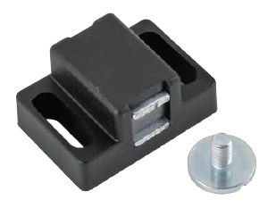 B8 B10 Magnetic catch, 30x30 mm, 40x40 mm profile