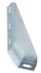 B10 Floor bracket, left type,zinc plated