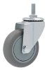 Swivel fixed screw Caster, 100x32 mm, 300kg/4set, M12, Zinc plated