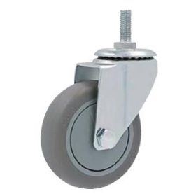   Swivel fixed screw Caster, 100x32 mm, 300kg/4set, M12, Zinc plated