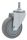 Swivel fixed screw Caster, 100x32 mm, 300kg/4set, M12, Zinc plated