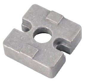 B10 T-connector plate 40 x 40 mm