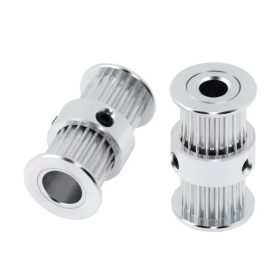 Remenice GT2,6mm s dvojitou hlavou, diera 5mm, 20T