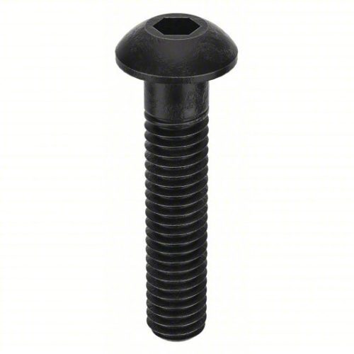 Skrutka imbus polguľatá hlava DIN 7380 10.9 DSB čierna M5x30