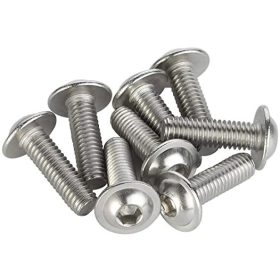   Button head hex socket screw with flange DIN 7380-FL A2 M8x30