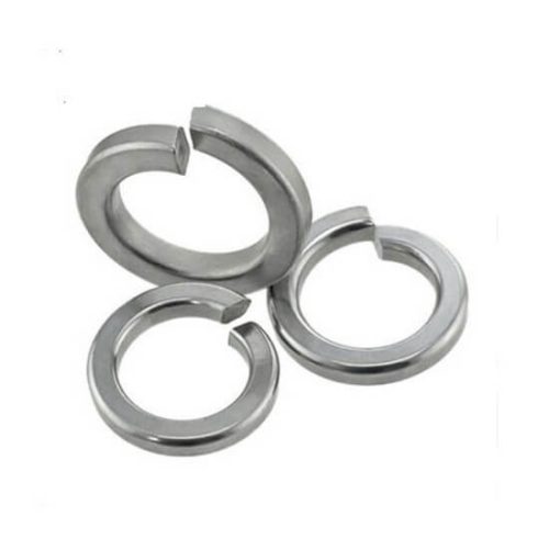 Spring lock washer flat end DIN 127B A4 M8