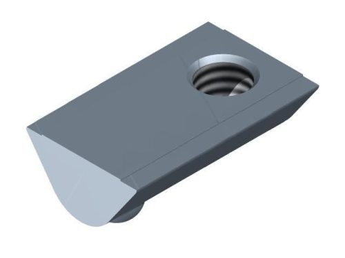 B6 matica do posunná matica do drážok 12x8x4,2 mm, M4, drážka 6