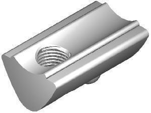 I6 matica do posunná matica do drážok 6,7x10,5x17 mm, M5, drážka 6