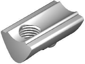 I6 matica do posunná matica do drážok, M6, drážka 6