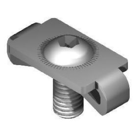 I5 Upínač drážkovaný k 5 mm doske 