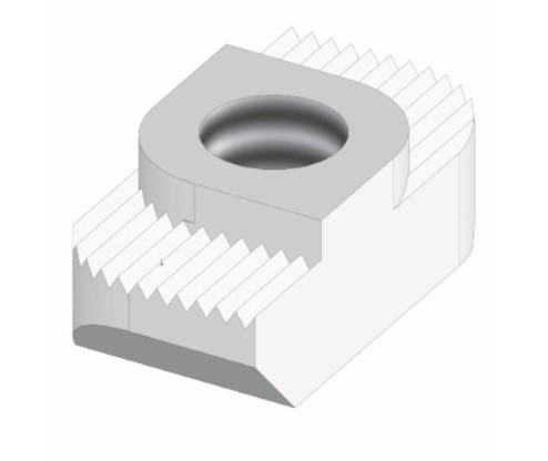 B10 matica do posunná matica do drážok 19x9,7x8,8 mm, M6, drážka 10