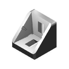 B8 fixační úhelník 30 x 30 mm, drážka 8