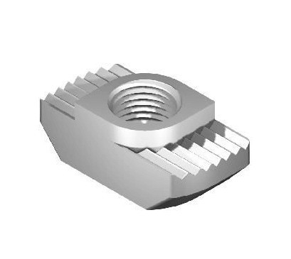 B8 posunná matica do drážok 16x7,9x6,4 mm, M6, drážka 8