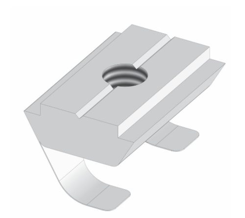 B8 posunná matica do drážok, M6, drážka 8