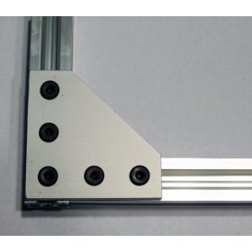 Rohová spojka - prírodný elox