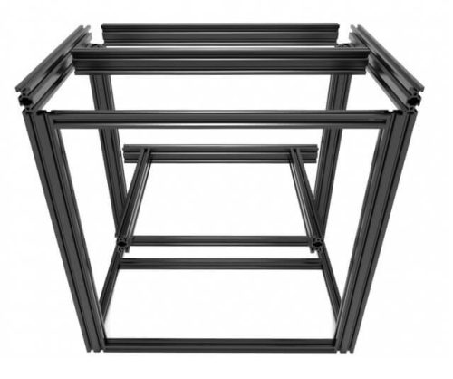 D-BOT 200x300 3D hliníkový rám tlačiarne (čierny)