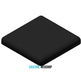 I5 End cap cover 20x20 mm, 5mm groove