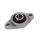 KFL005 25mm Self-aligning bearing oval pillow block