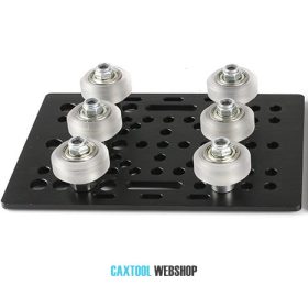   V-Slot gantry set - univerzálny 2020-2080mm - Delrin (6ks koleisko)