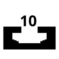 Kompatibilný hliníkový profil Bosch NUT 10