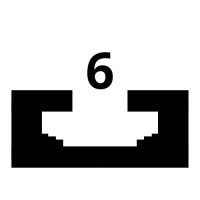 Kompatibilný hliníkový profil Item NUT 6